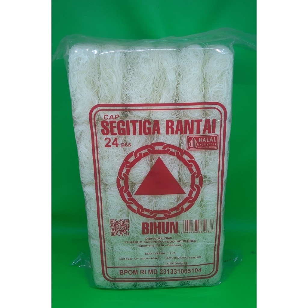 

Bihun Segitiga Rantai 1 Bal 24 Pcs