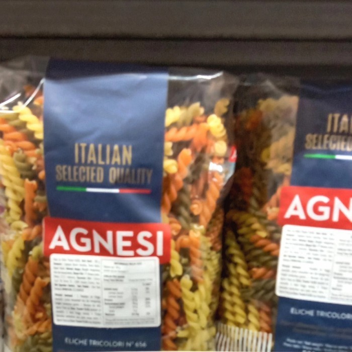 

Agnesi Fusilli Tricolor 500 Gr/Pasta Fusilli