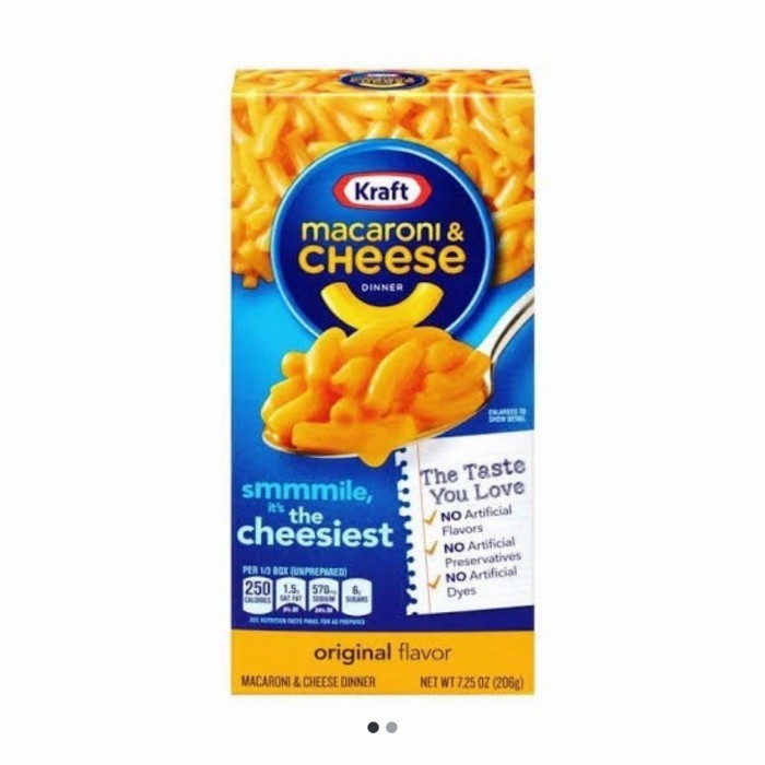 

Kraft Macaroni Cheese 206Gr Terlaris