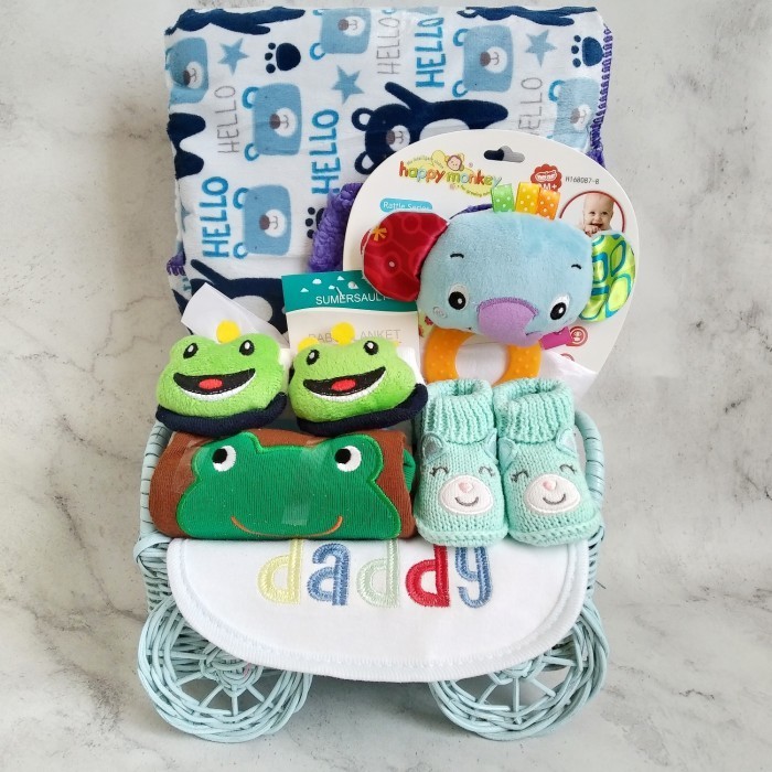 

Baby Gift Parcel Hadiah Kado Hampers Bayi Newborn /Baru Lahir "Dante