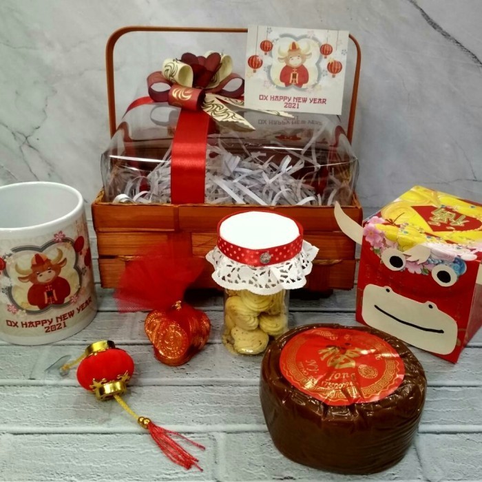 

Parsel Chinese New Year 2021 / Hampers Cny Ox Tema Kerbau 2021