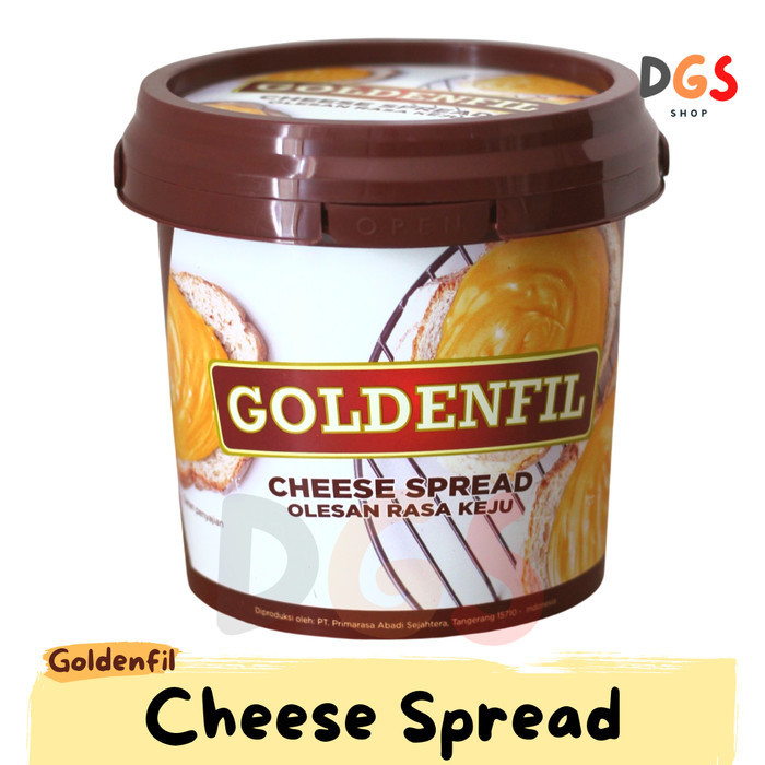 

Goldenfil Cheese Spread - Goldenfil Selai Rasa Keju - 1 Kg