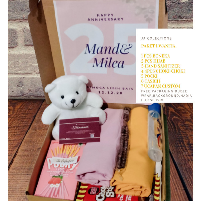 

Hampers Hijab Kado Ulang Tahun,Wisuda,Aniversary Pacar,Teman,Keluarga