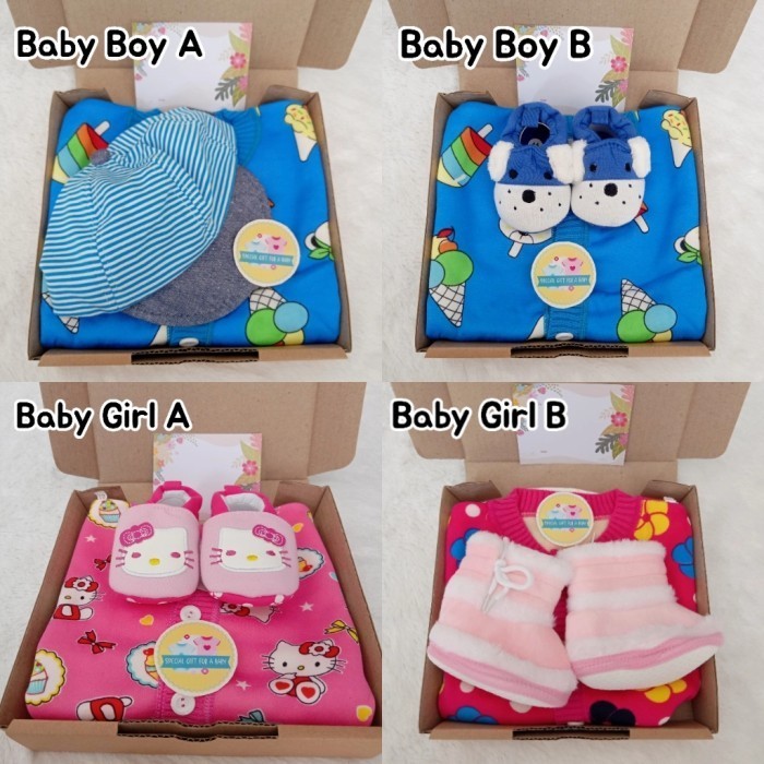 

Hampers Bayi Kado Bayi Laki Laki & Perempuan Cute Baby Gift