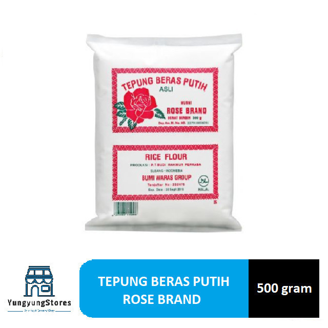 

1 Dus Isi 20 Bungkus Tepung Beras / Ketan Rose Brand 500 Gram