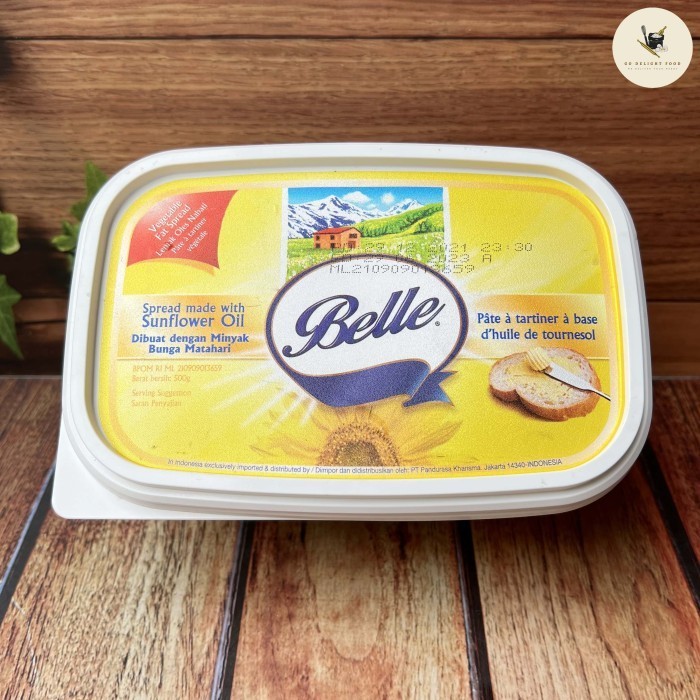 

Belle Butter Spread From Sunflower Oil - 500G [Vegan]