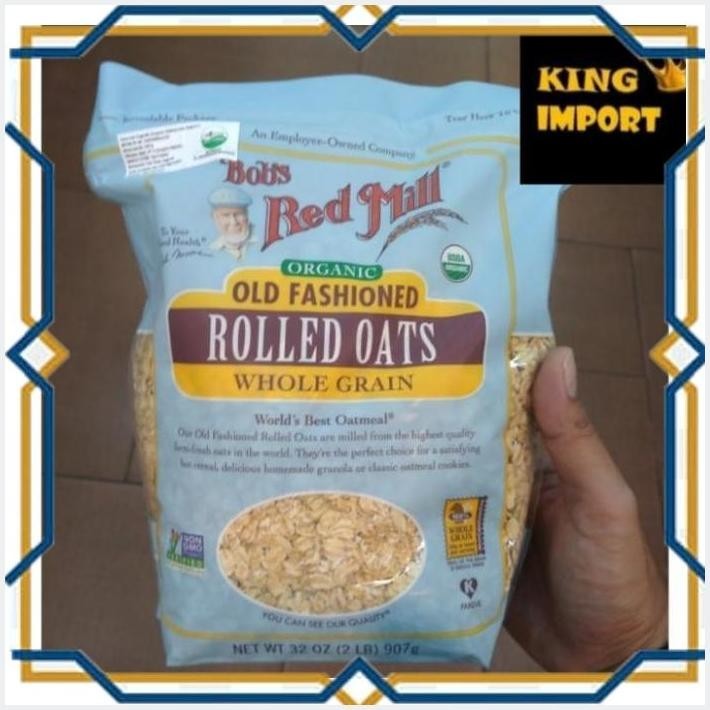 

[KGP] BOB'S RED MILL OLD FASHIONED ROLLED OATS, WHOLE GRAIN ORGANIC