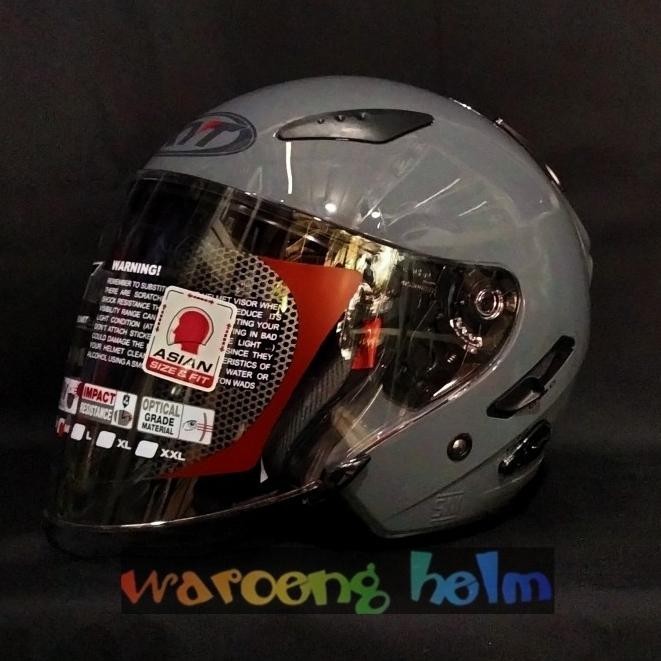 HELM KYT GALAXY FLAT R GORILLA GREY GLOSSY