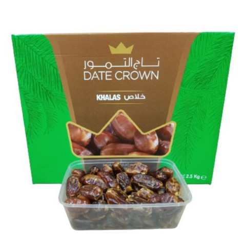 

MJS Kurma Khalas 1 kg Date Crown Khalas Kurma Khalas Premium Kurma Kering Kurma Khalas Date Crown
