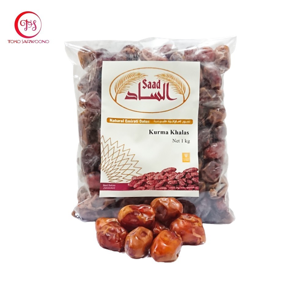 

MJS Kurma Khalas Saad 1 kg - Kholas Al Sa'ad Dates
