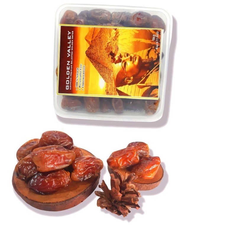 

MJS Kurma Golden valley premium 1kg / Date Crown Lulu / Exp 08 2024 / oleh oleh haji dan umroh /