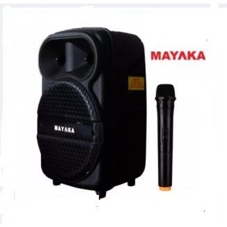 Mayaka Spkt1808 Speaker Portable Dengan Led Light+Remote Dan Bluetooth Terlaris R0324B