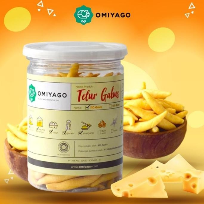 

Big Sale Kue Telur Gabus Keju Omiyago Original