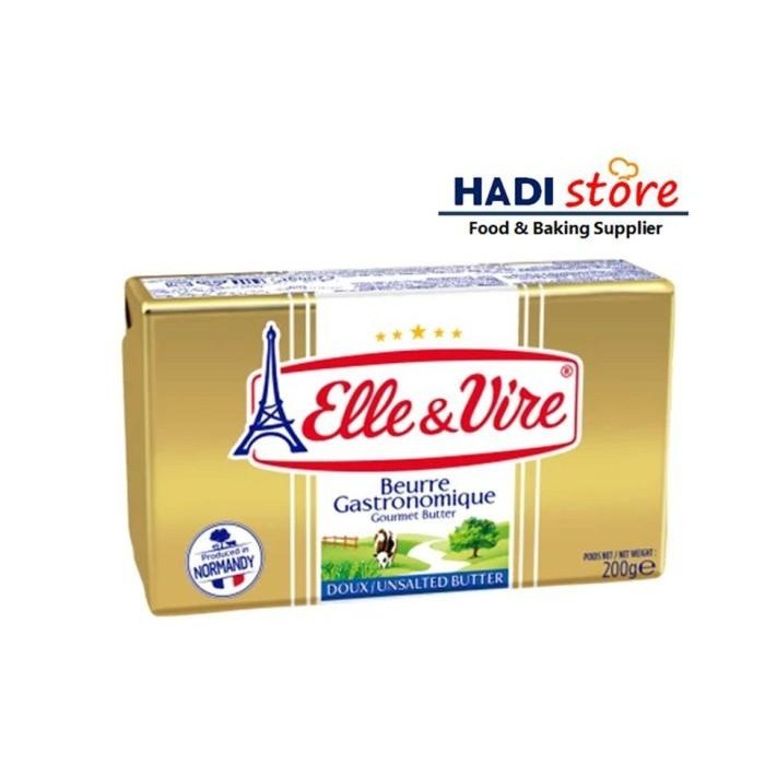 

Elle Vire Butter Unsalted 200 Gr