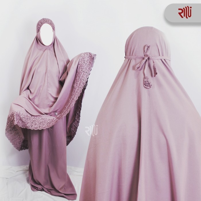 Mukena Khodijah Warna Tali Karet