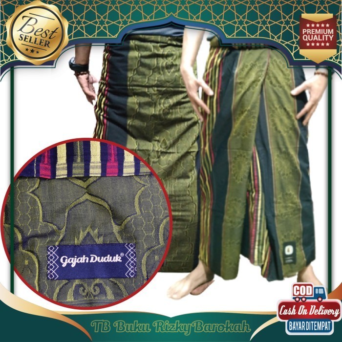 Kain Sarung Gajah Duduk Signature Dewasa Motif Alat Sholat Premium
