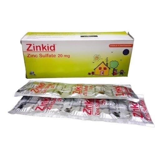 Zinkid 20Mg Tablet 10'S