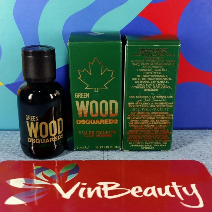 Miniatur Parfum Original Wood Dsquared2 Edt 5 Ml Pour