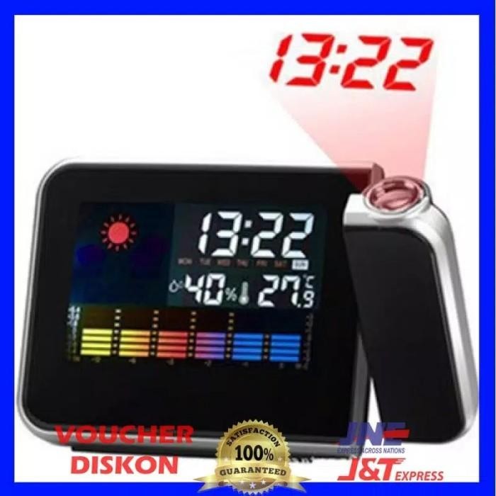 JAM LED PROYEKTOR ALARM DIGITAL