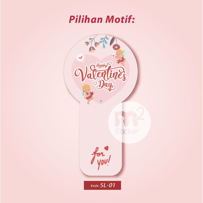 

%$%$%$%$] [Isi 35-65] Sticker Lidah Valentine's Day/ Sticker Ribbon