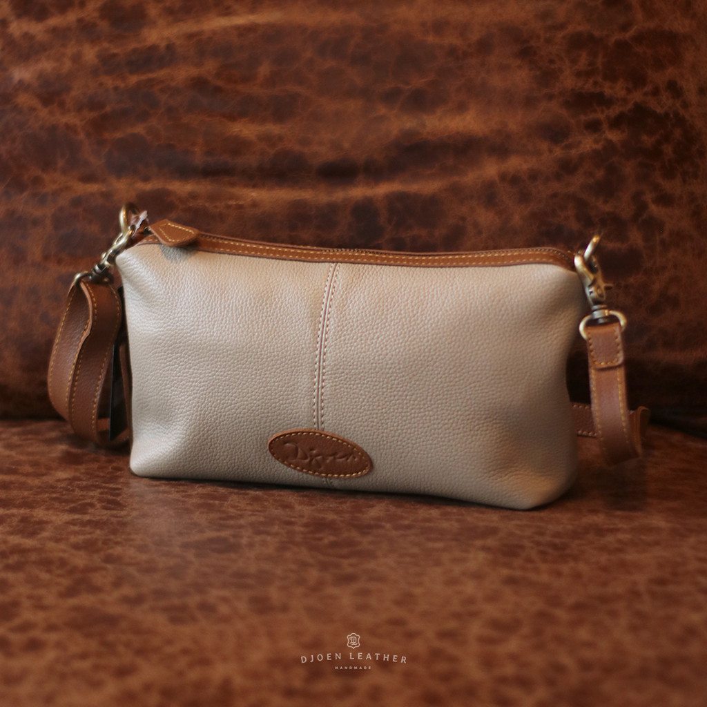Tas kulit asli model 2in1 Tiara bag by Djoen Leather