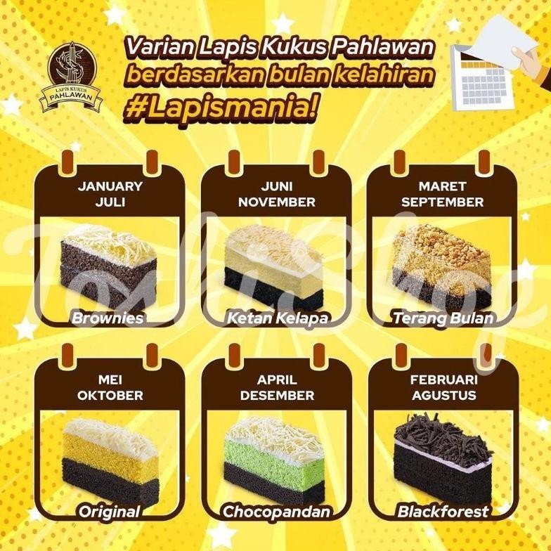 

Promo Ramadhan Lapis Kukus Pahlawan Surabaya (Pengiriman Instan) Stok Terbatas