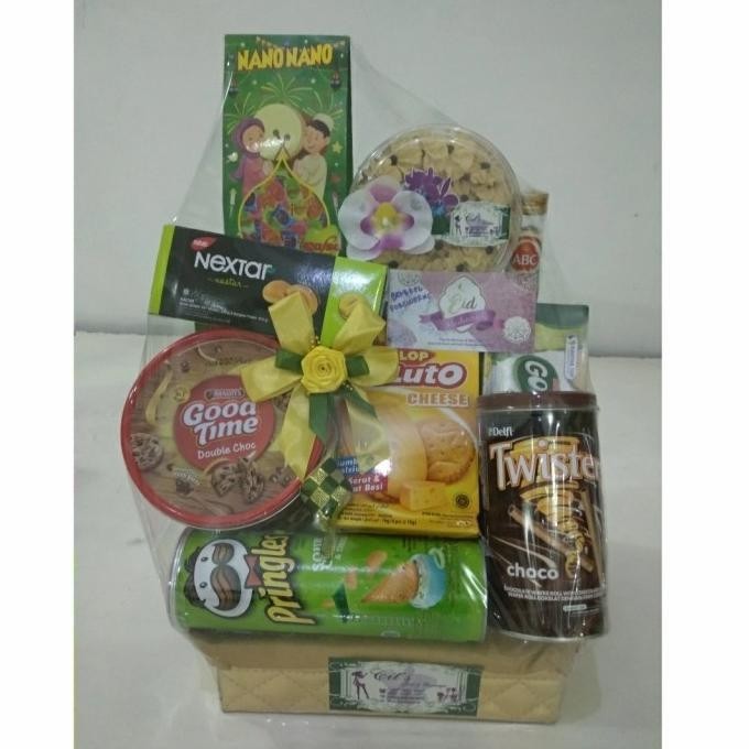 

parcel lebaran/hampers lebaran/parcel makanan minuman/parcel custom