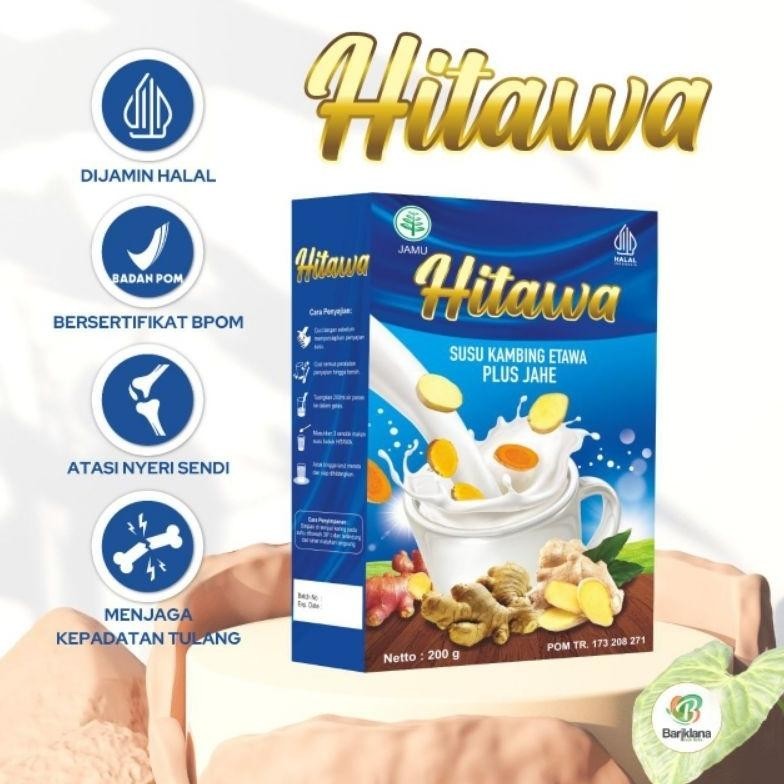 

Big Ramadhan Sale Hitawa Susu Kambing Etawa Plus Herbal Jahe 200G Sehat Sendi Dan Tulang Bayar Ditempat