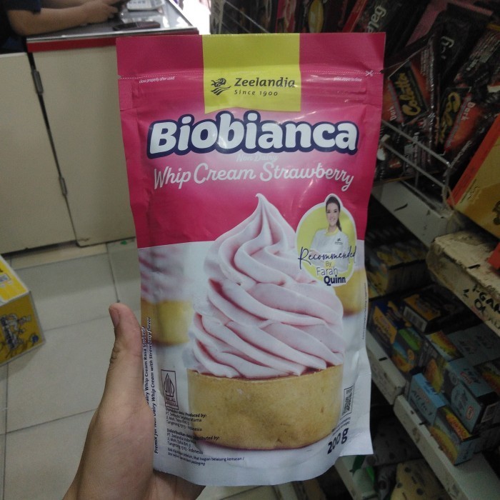 

.........] Whipping Cream Biobianca Strawberry 200gr