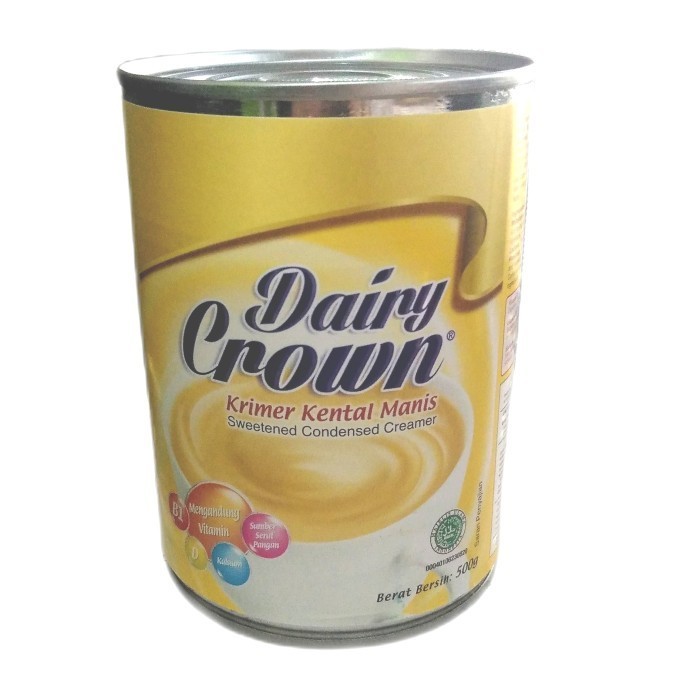 

siap kirim] Susu Kental Manis Dairy Crown 500gr