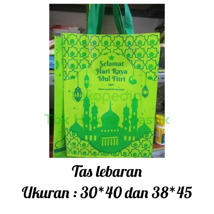 

Ready stock] Tas Kain Tema Idul Fitri 30*40 (per pcs)