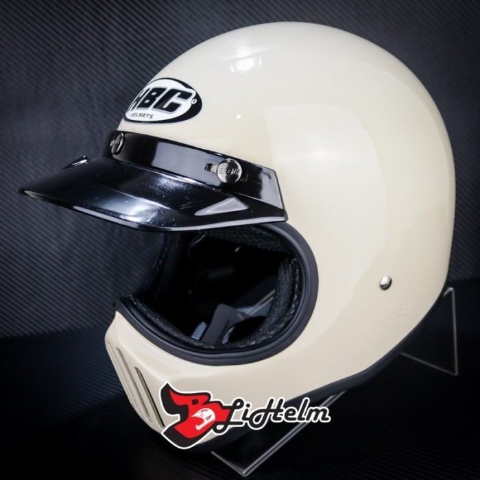 TERBARU HELM CAKIL HBC CREAM GLOSSY HBC CAKIL HELMET