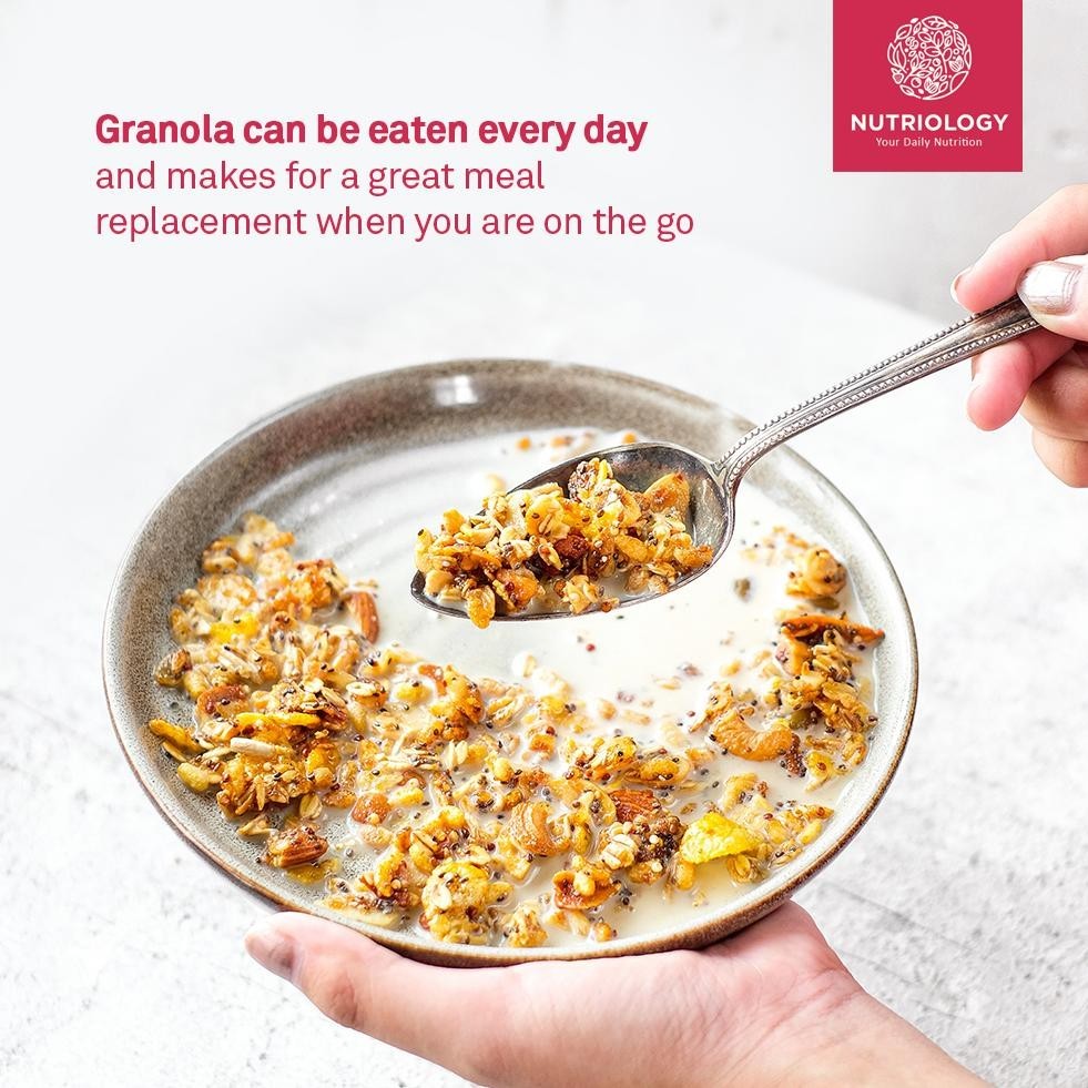

Beli 2 Lebih Murah Granola 400 Gr Less Sweet Nutriology Sereal Sehat Makanan Diet Crunchy Lengkap Murah Bergizi Alami Natural High Quality Murah