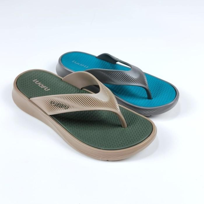 E6230E01 LUOFU ORIGINAL SANDAL KARET JEPIT COWOK SENDAL PRIA IMPORT