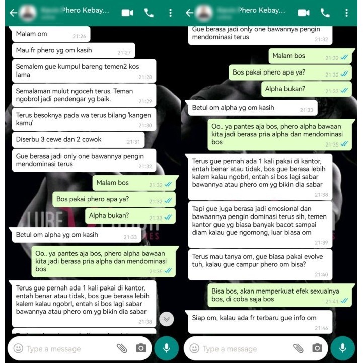 Parfum Pria Original Pheromone Men Parfum Pemikat Asli Edp