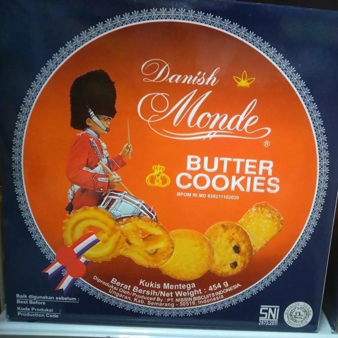 

Biskuit Danish Monde Butter Cookies 454gr