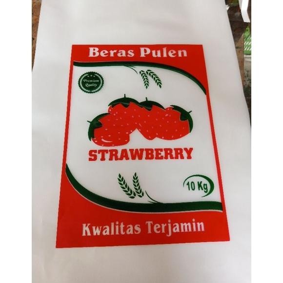 

Flash Sale Plastik Beras Strawberry 10 Kg(100 Pcs) Sale