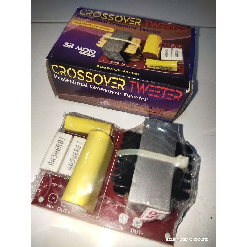crossover pasif khusus tweeter twiter BMA SR AUDIO