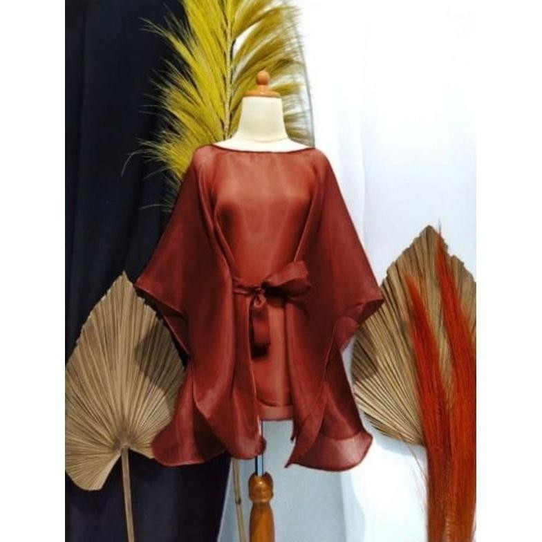 Termurah Outer Organza/Cardigan Kondangan/Fashion Muslim Promo