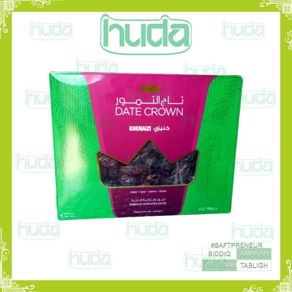 

Kurma Datecrown Khalas / Khenaizi 1Kg Kualitas Premium Diskon