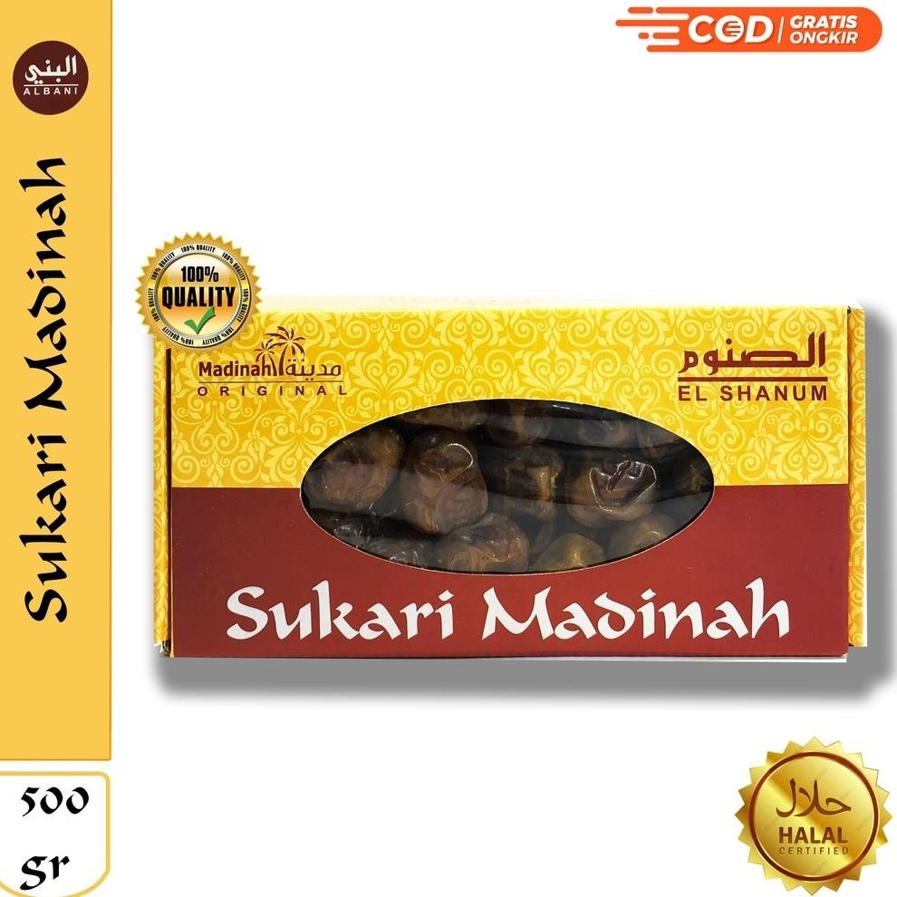 

[ Cod ] Kurma Sukari 500Gr / Kurma Basah / Sukari / Kurma Sukari Madinah / Kurma Sukkari Premium Elshanum Higt Quality / Oleh - Oleh Haji Dan Umroh Murah Dan Berkualitas Terbaru