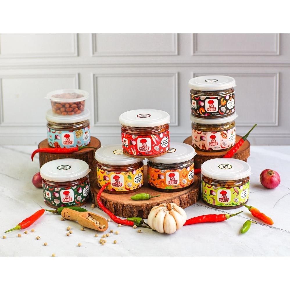 

Paket Bundling All Variant " Sambal Cik Made " - Packs Of 8 Barangbaru