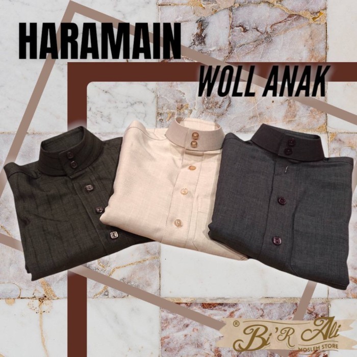 promo Jubah Haramain Woll Anak