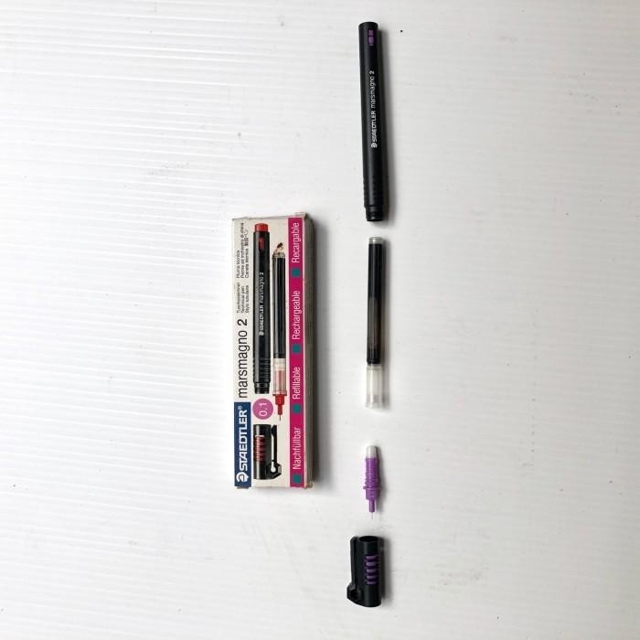 

Staedtler Marsmagno 2 Pena Rapido 0,1 - 0,7 (Tinta Dintabung Kering)