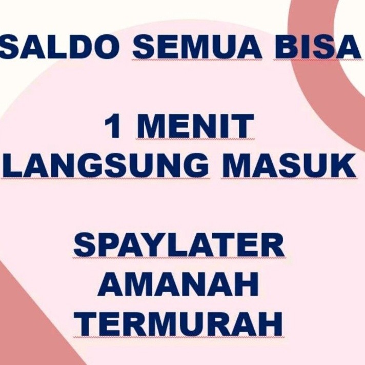 

Stok Top Up Saldo Apaasaja Langsung Cair Isi Ulang Pulsa Paketan