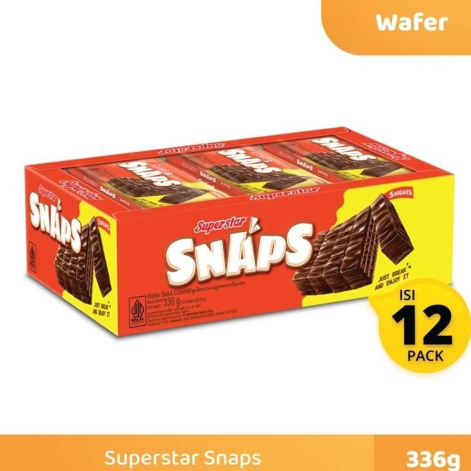 

Best Seller Wafer Cokelat Superstar Snaps Limited Edition