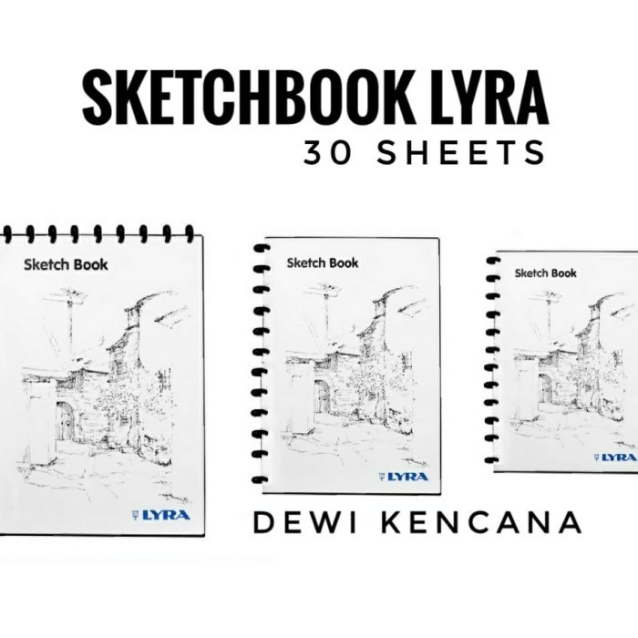 

Buku Sketchbook Lyra A5 A4 A3 30 Sheets / Buku Menggambar Dan Sketsa