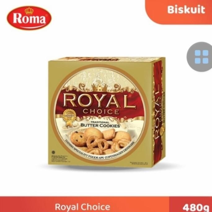 

Biskuit Kue Lebaran Royal Choice 480gr Kaleng