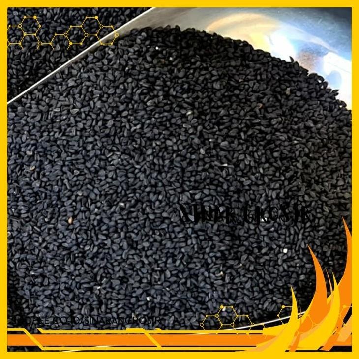 

BIJI JINTAN HITAM ASLI 250GR / HABBATUSSAUDA KUALITAS BAGUS GRADE A+
