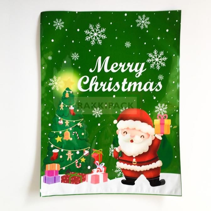 

*****] Plastik snack hampers goodie bag sealer natal christmas